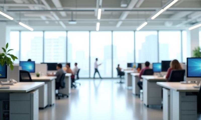 Modern office space representing Analyzing The News